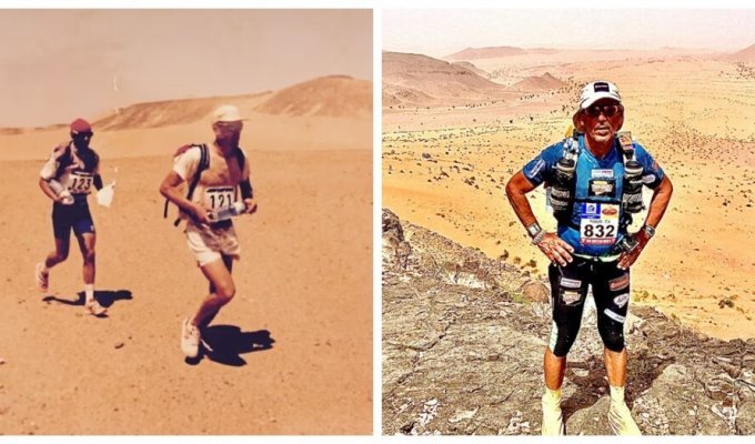 Marathon across the Sahara: an amazing case of human survival in the desert (11 photos + 1 video)