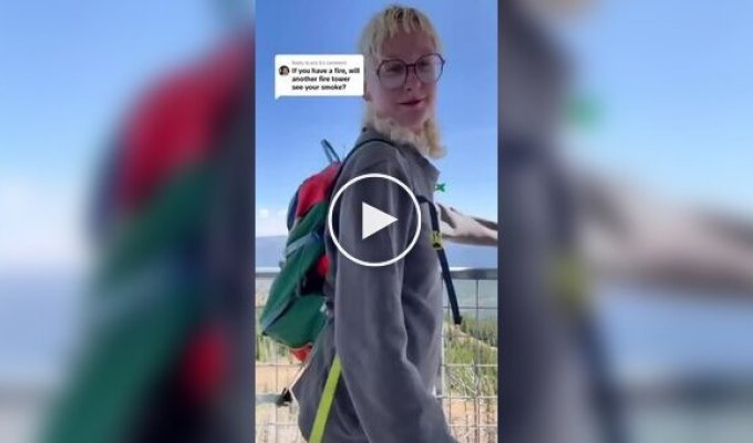Дівчина переїхала в вежу в глушині і заробляє 4000 доларів на місяць