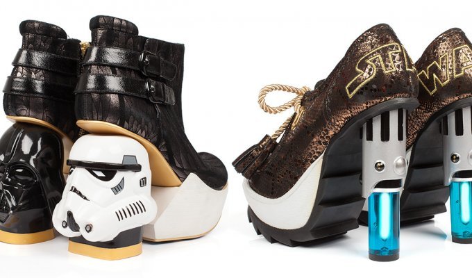 Коллекция обуви, посвященная "Звездным войнам" (19 фото)