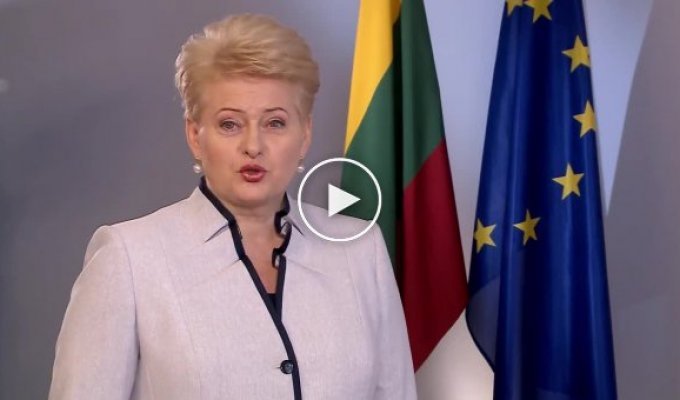 Поздравление Литвы с Днем Независимости Украины