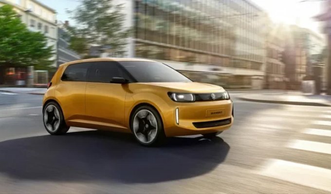 Volkswagen showed the concept of the cheapest electric car (13 photos)