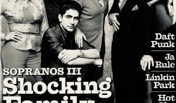 Архив дня: культовая фотосессия актеров «Клана Сопрано» для Rolling Stone (6 фото)
