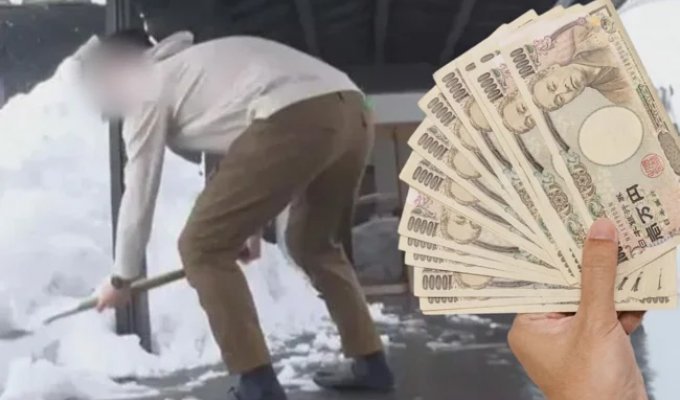 More Exciting Than Shopping: Tourists Travel To Japan To Remove Snow For Free (3 photos)