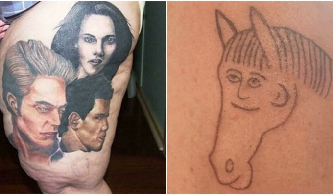 30 terrible tattoos that cause both laughter and tears (31 photos)