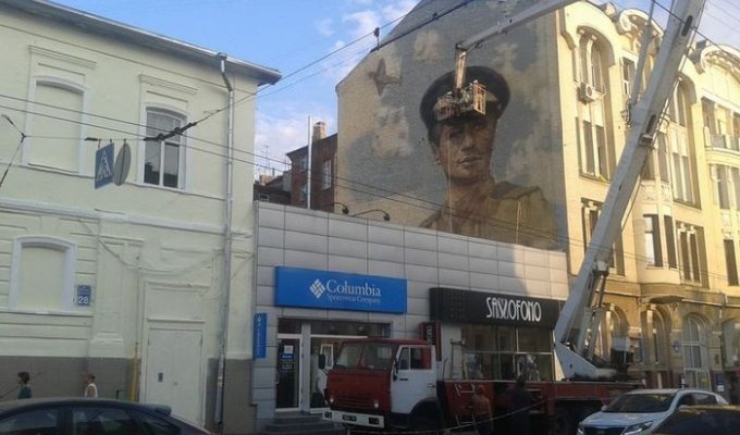 Граффити на домах в Харькове (8 фото)