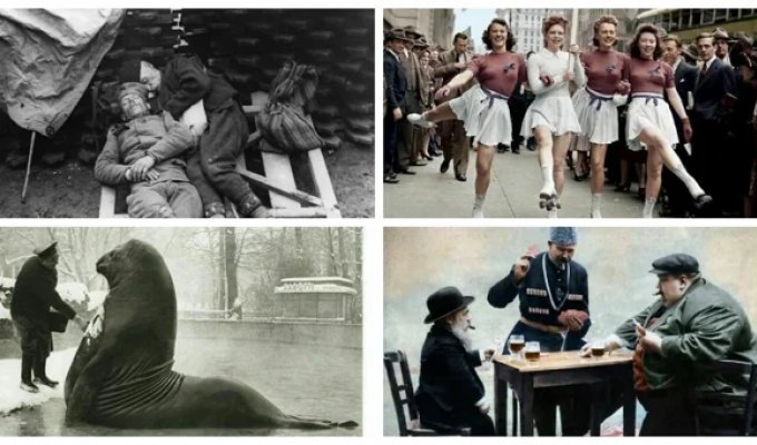 30 photos that show history from an unexpected angle (31 photos)