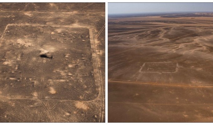 Учёные нашли следы древнеримских военных лагерей в северной Аравии (7 фото)