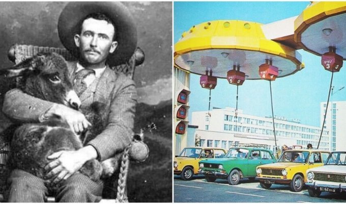 30 strange and funny retro photos that will tell you a lot about the past (31 photos)