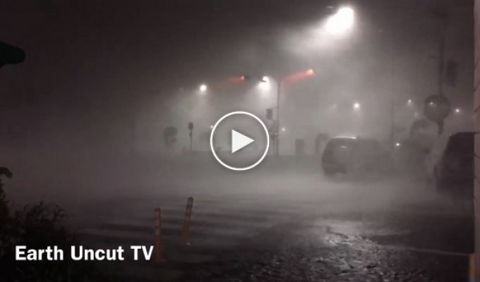 Силу разрушительного супертайфуна «Nepartak» сняли на видео   
