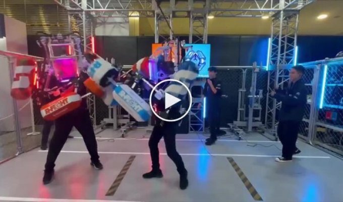 Бокс у роботів по-японськи