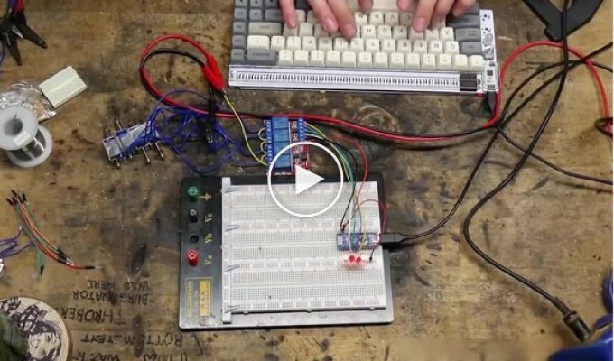 A keyboard for those who like to type loudly