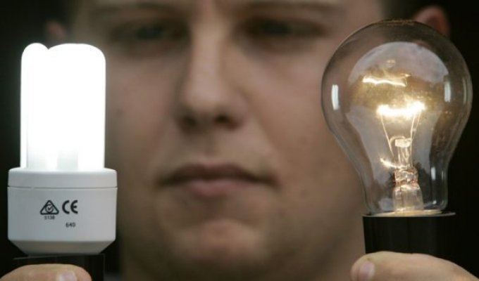 Энергосберегающие лампы таят в себе смертельную опасность в виде излучений