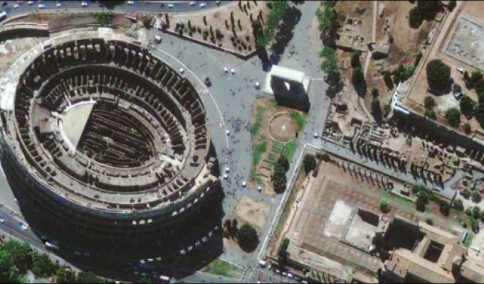 Древние места обитания человека со спутника GeoEye (14 фото)