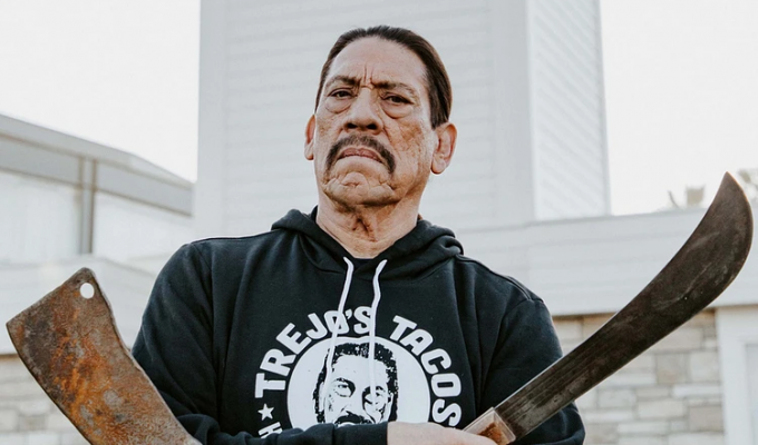 Tacos, autism and kissing: 10 facts about Danny Trejo (12 photos)