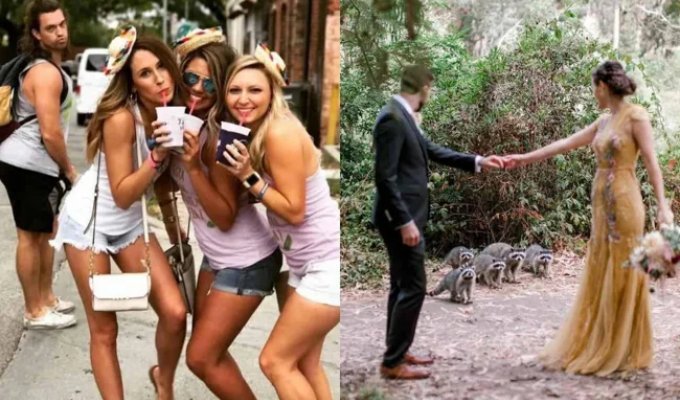 Hilarious Photobombs: 30 Unplanned Shots That Stole the Show (31 photos)
