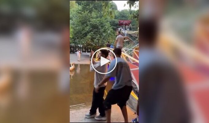 Instant karma for a bad joke