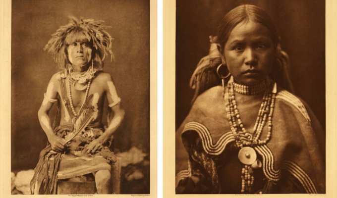 Портреты коренных американцев начала 20 века (14 фото)