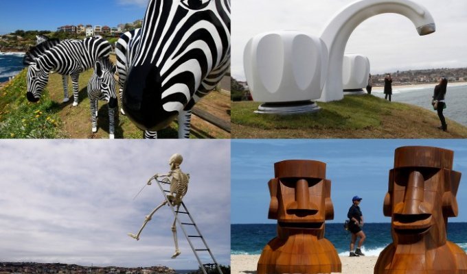 Выставка «Скульптуры у моря-2011» в Австралии (19 фото)