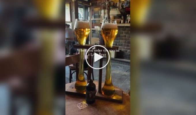 There is a pub in Belgium where they take away your shoes and hang them from the ceiling as collateral