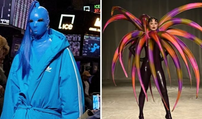 18 provocative catwalk outfits of recent years, proving that modern fashion is for the elite (19 photos)
