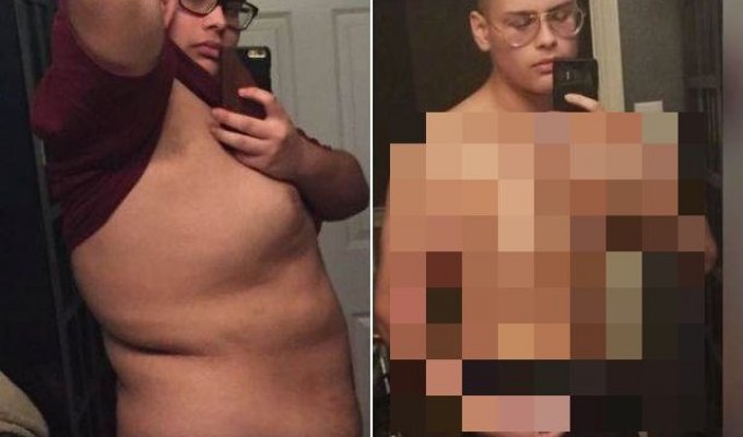 Сбросил лишний вес, чтобы изменить свою жизнь (5 фото)
