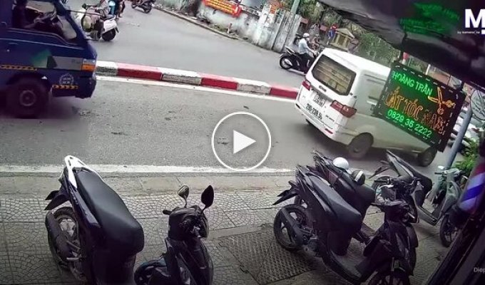 Пивной апокалипсис на дороге