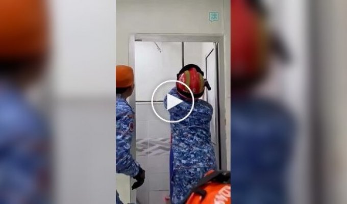 Крупную змею поймали в доме учительницы