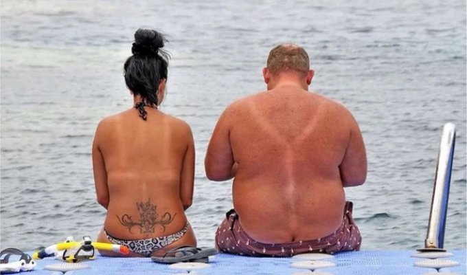 Lying on the Beach: Monstrously Beautiful Vacationers You Can See on Any Beach (17 photos)