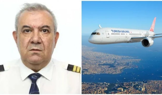 A pilot of "Turkish Airlines" died at the controls of an airplane (2 photos)