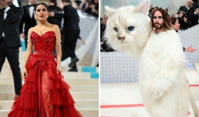 20 most interesting celebrity looks of the Met Gala 2023, dedicated to the memory of Karl Lagerfeld (23 photos)