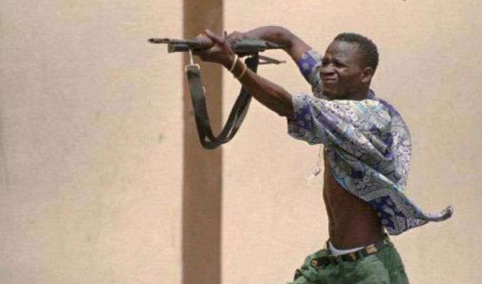 Война в Африке в фотографиях (10 штук) Жесть