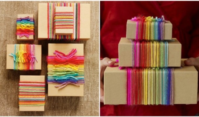 10 творческих упаковок, которые можно сделать вместе с детьми (14 фото)