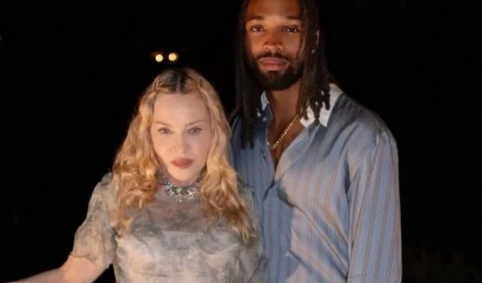 30-Year-Old Akeem Morris Shows Off 68-Year-Old Girlfriend Madonna (8 Photos)