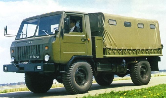 ГАЗ-3301 – преемник ГАЗ-66 (6 фото)