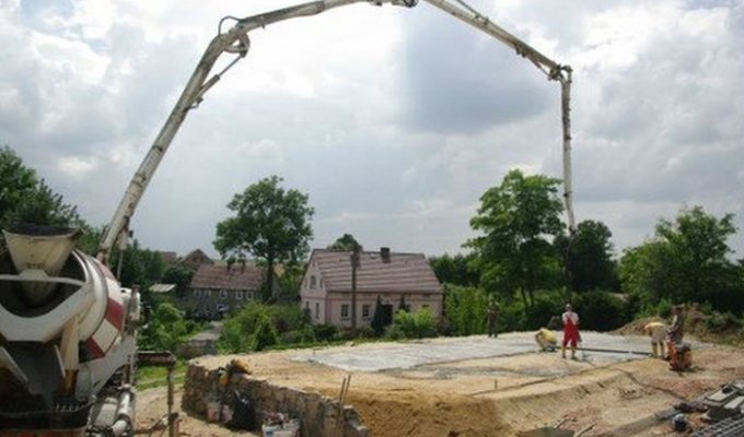 Как строят пенопластовые дома в Польше (27 фото)