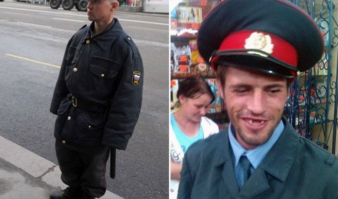 Забавные фотографии сотрудников российской полиции (18 фото)