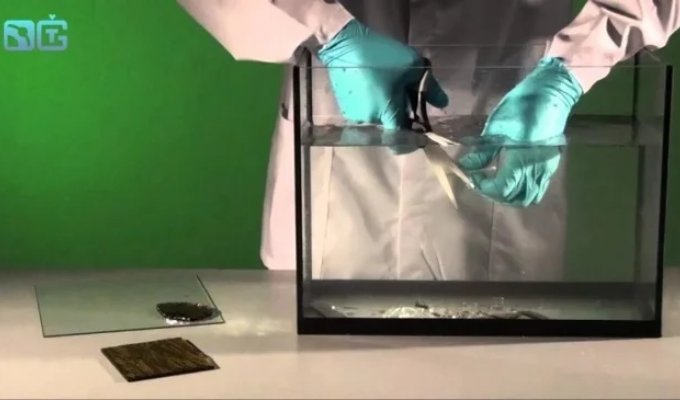 How to Cut Glass with Regular Scissors: The Secret Behind the Rehbinder Effect (4 Photos)