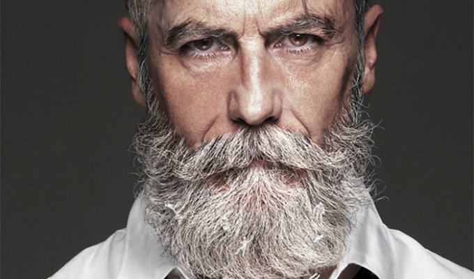 60-летний мужчина стал фотомоделью после того, как вырастил бороду (10 фото)