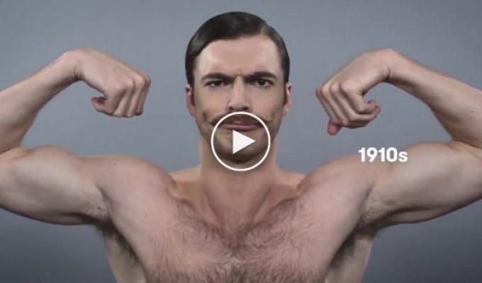 Как менялась мода на мужские стрижки бороды и усы в США за последние 100 лет