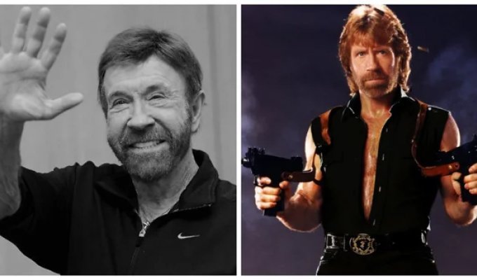 Скончался американский актёр Чак Норрис (2 фото)