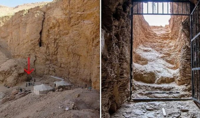 First Tomb of a Pharaoh in 100 Years Discovered in Egypt (7 photos + 1 video)