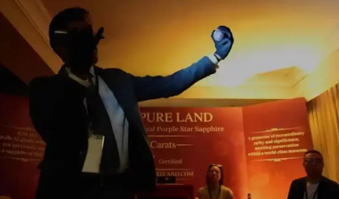Самый большой сапфир (2 фото + видео)