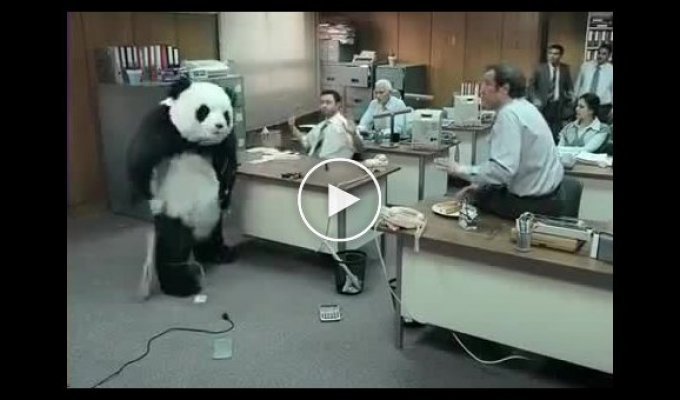 Забавная реклама Панда