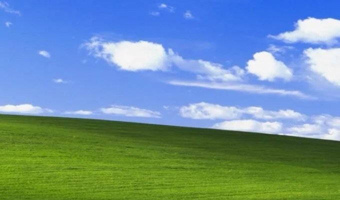 Как сегодня выглядит легендарный зеленый холм с обоев Windows XP (5 фото)