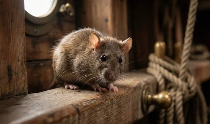 Where Do Rats Go When a Ship Sinks? (4 Photos)
