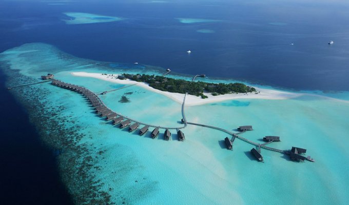Cocoa Island Resort – неизменная роскошь на Мальдивах (31 фото)