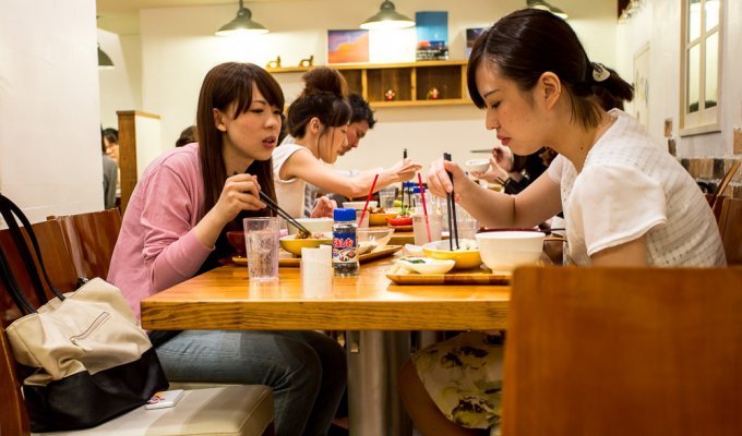Пластмассовая еда в Японии (28 фото)