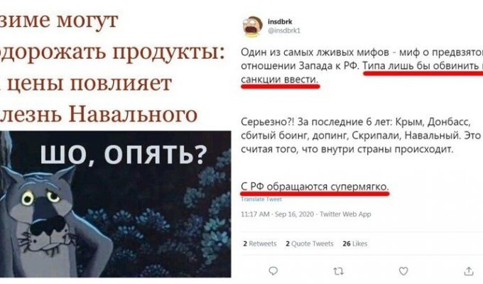 Санкции за ржач над выводами об отравлении Навального: реакция соцсетей (15 фото)