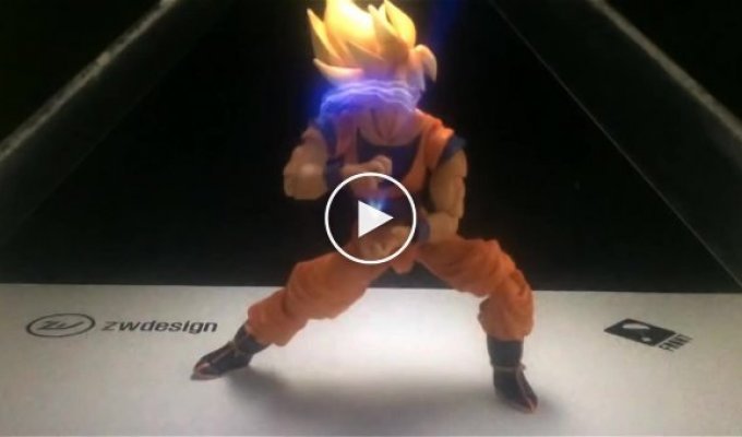 Коллекционная фигурка главного героя Dragon Ball Z с реалистичными спецэффектами