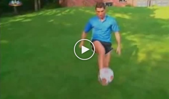 Красивые трюки с футбольным мячем